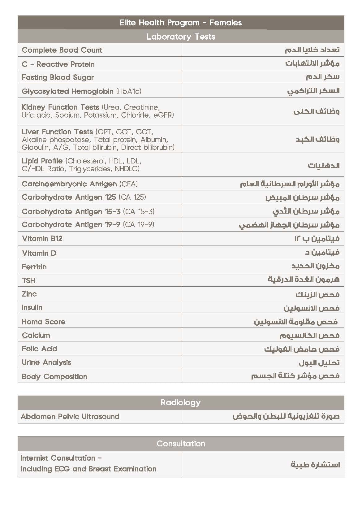 Elite Health Program